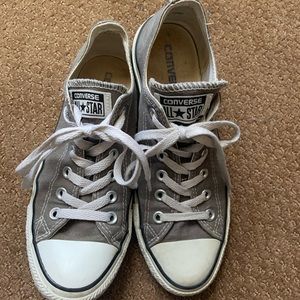 Women’s Grey Low-top Converse shoes